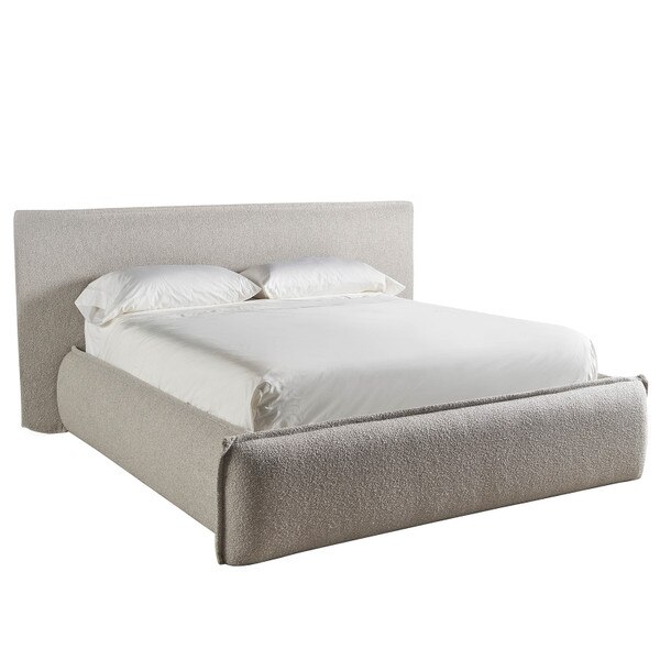 Lux Upholstered Bed (King) Macro 2